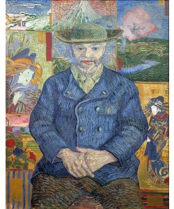 Vincent van Gogh, Portrait des Père Tanguy. 1887.