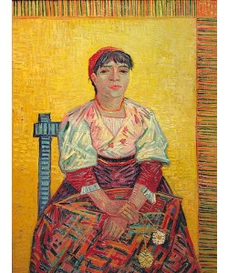 Vincent van Gogh, Die Italienerin (Agostina Segatori).1887