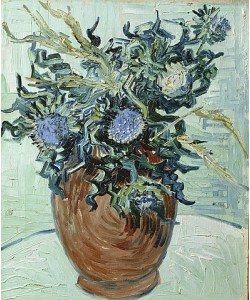 Vincent van Gogh, Strauss von Disteln. 1890.