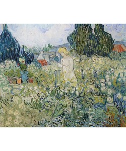 Vincent van Gogh, Mademoiselle Gachet in ihrem Garten in Auvers-sur-Oise. 1890.