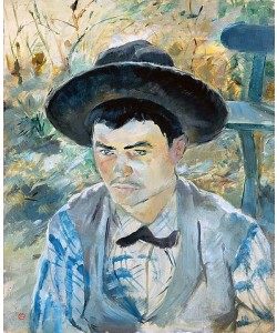 Henri de Toulouse-Lautrec, Dear junge Routy auf Schloss Céleyran. 1882