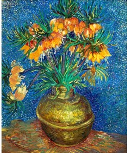 Vincent van Gogh, Kupfervase mit Kaiserkronen. 1886.