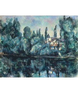 Paul Cézanne, Am Ufer der Marne. 1889.