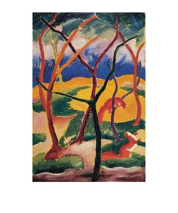 Franz Marc, Spielende Wiesel