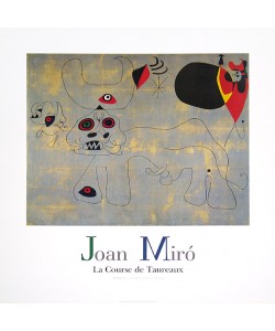 Joan Miro, Stierkampf (Offset)