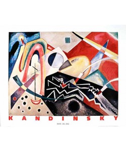 Wassily Kandinsky, White Zig Zag