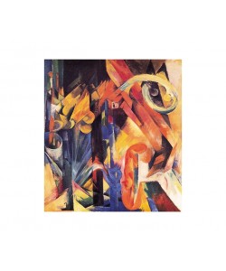 Franz Marc, Wald mit Eichhörnchen