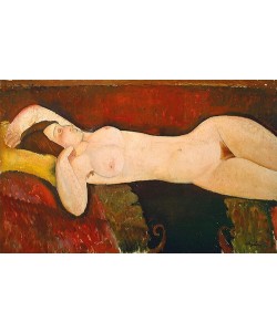 Amadeo Modigliani, Akt einer schlafenden Frau (Le Grand nu) 1917
