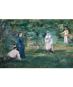 Édouard Manet, Krocketpartie. 1873