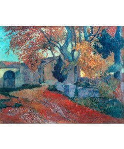 Paul Gauguin, Die Alyscamps in Arles.