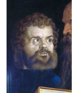 Albrecht Dürer, Der hl. Markus. Kopfdetail der rechten Tafel der 'Vier Apostel'.