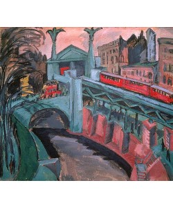 Ernst Ludwig Kirchner, Das Hallesche Tor in Berlin.