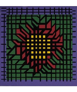 Vasarely Victor Kat-Zag (Lithographie, handsigniert, nummeriert)