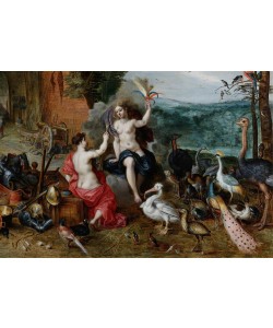 Jan BRUEGHEL DER Jüngere, Allegorie der Elemente Luft und Feuer