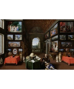 Jan Brueghel der Ältere, Inneres der Linder-Galerie