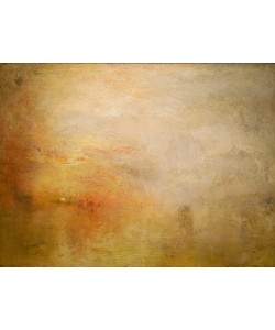 JOSEPH MALLORD WILLIAM TURNER, Sonnenuntergang über dem See