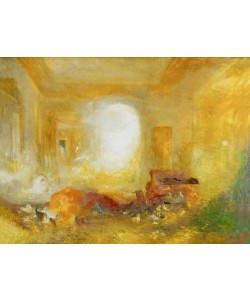 JOSEPH MALLORD WILLIAM TURNER, Interior at Petworth
