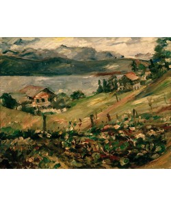 Lovis Corinth, Walchensee, Gemüsegarten