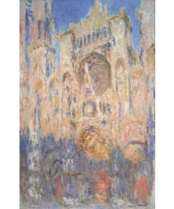 Claude Monet, Cathédrale de Rouen. Effet de soleil, fin de journée