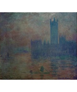 Claude Monet, Le Parlement, effet de Brouillard