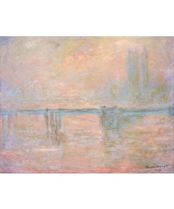 Claude Monet, Charing Cross Bridge, brouillard