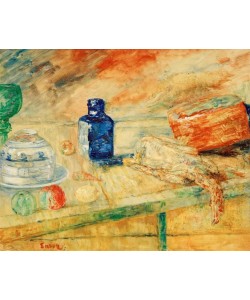 James Ensor, Der blaue Flakon