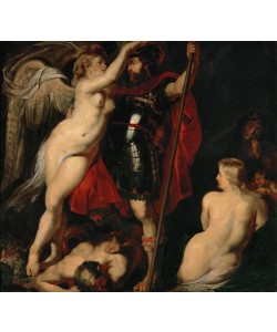 Peter Paul Rubens, Der Tugendheld (Mars), von der Siegesgöttin bekrönt