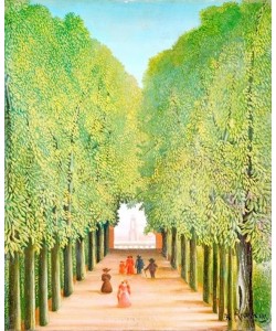 Henri Rousseau, Alleyway in the Park of Saint-Cloud
