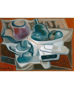 Juan Gris, Bowl and glass