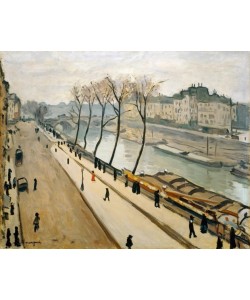 Marquet, Albert, La Seine vu du quai des Grands Augustins