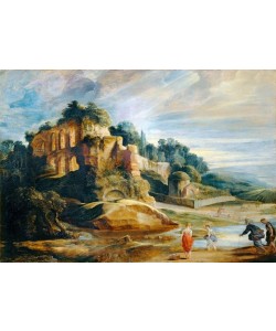 Peter Paul Rubens, Paysage avec les ruines du mont Palatin à Rome