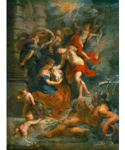 Peter Paul Rubens, La Naissance de la reine Marie de Médicis