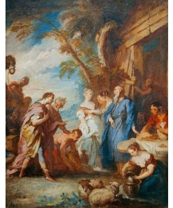Francois Boucher, Rebecca receiving Abraham’s gifts presented by his servant Eliezer