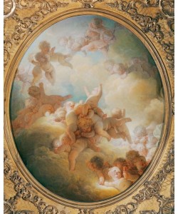 Jean-Honoré Fragonard, The swarm of Cupids