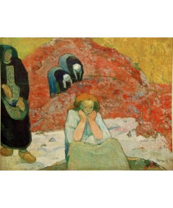 Paul Gauguin, Misères humaines (Les Vendages oder la Pauvresse)