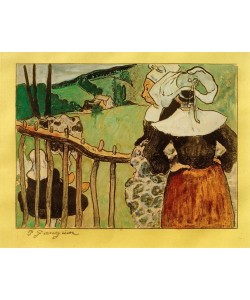 Paul Gauguin, Bretonnes á la Barrière