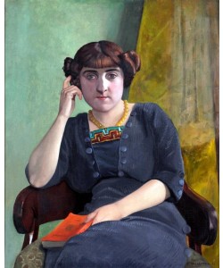 Felix Vallotton, Portrait of a young woman