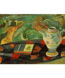 Paul Gauguin, Nature morte avec une cruche de Quimper