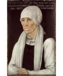 Lucas Cranach der Ältere, Luthers Mutter