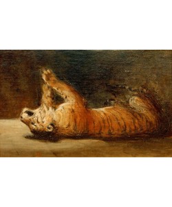 Eugene Delacroix, Spielender Tiger