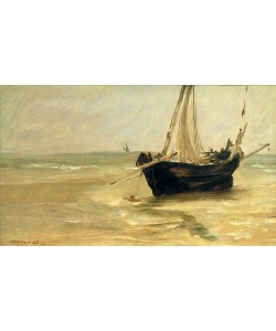 Edouard Manet, Schwarzes Boot bei Berck