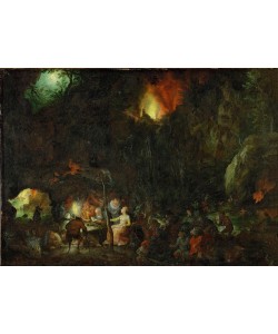 Jan Brueghel der Ältere, Die Versuchung des heiligen Antonius
