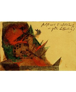 Franz Marc, Liegender Hirsch