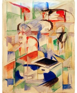 Franz Marc, Tierkomposition