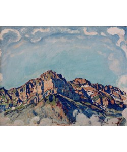 Ferdinand Hodler, Die Dents Blanches bei Champery