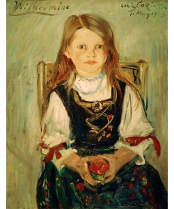 Lovis Corinth, Wilhelmine im Trachtenkleid