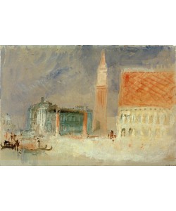 JOSEPH MALLORD WILLIAM TURNER, The Piazzetta and the Doge’s Palace from the Bacino