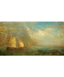 Odilon Redon, Marine, les barques sur la mer