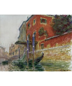 Claude Monet, La maison rouge, esquisse