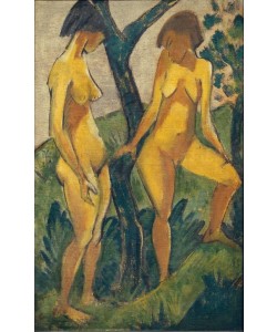 Otto Mueller, Zwei Mädchen